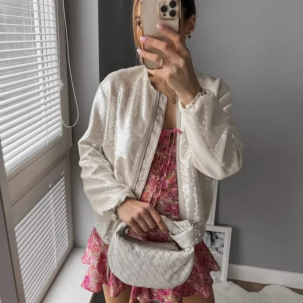 Μπουφάν Bomber Με Πούλιες