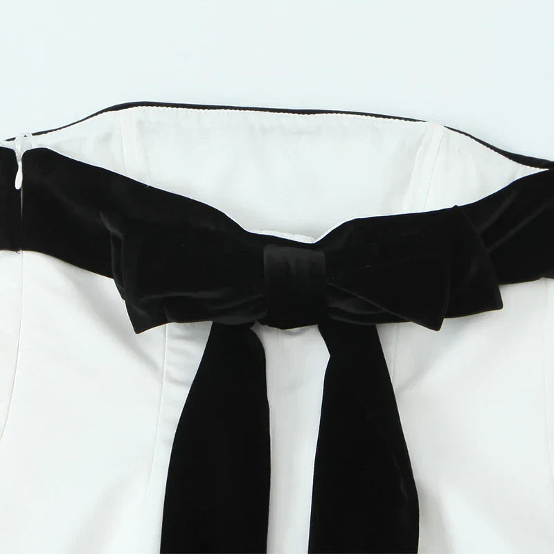 Μπλούζα Ophelia Με Στράπλες Λεπτομέρειες Στην Πλάτη