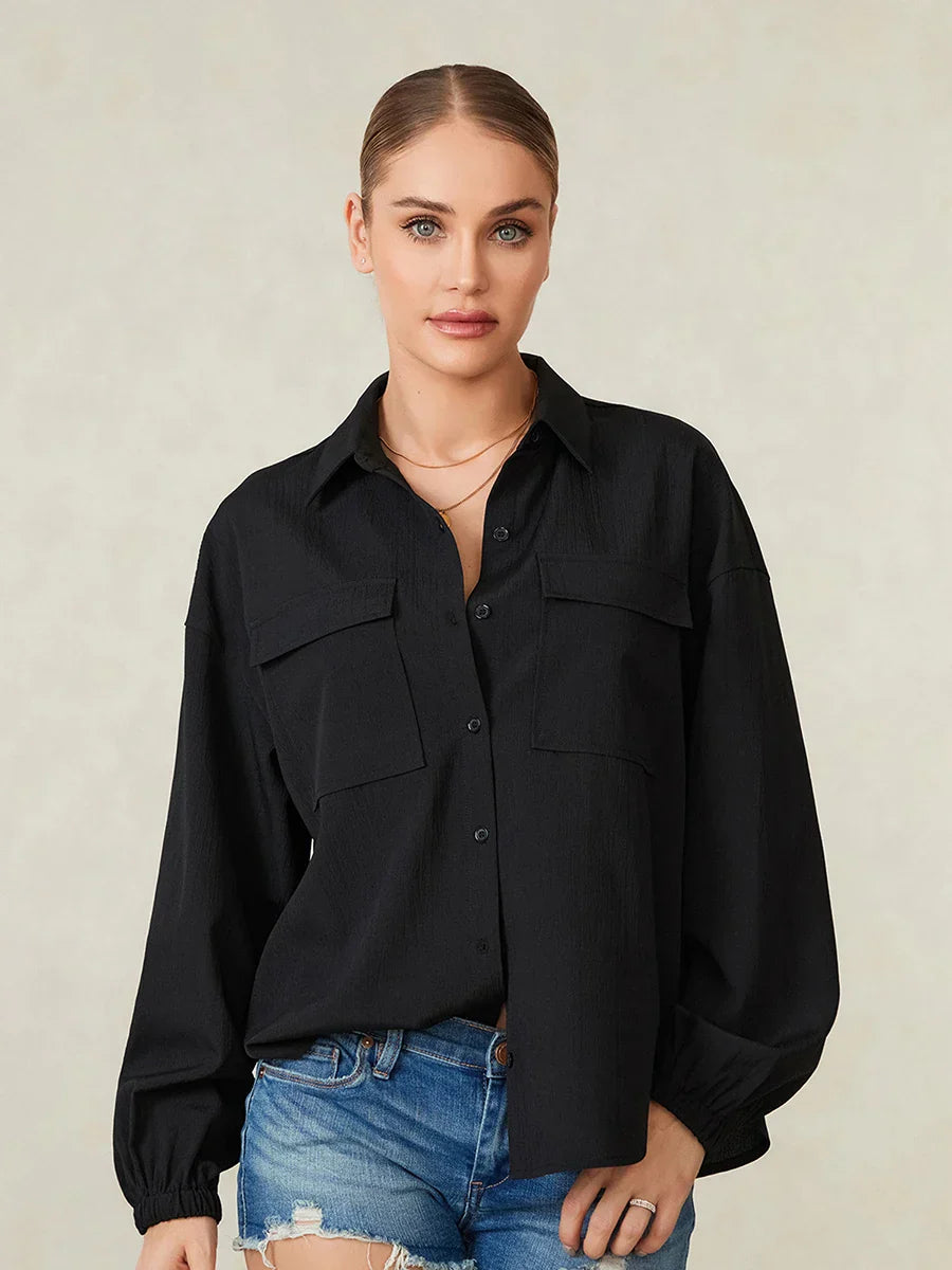 Πουκάμισο Ola Με Λάστιχο Και Μανίκια