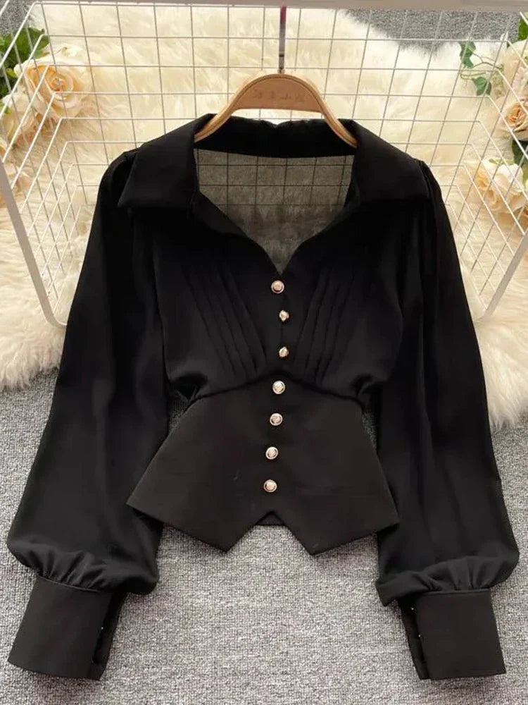 Μπλούζα Με Μακριά Μανίκια Σε Γαλλικό Μοντέλο