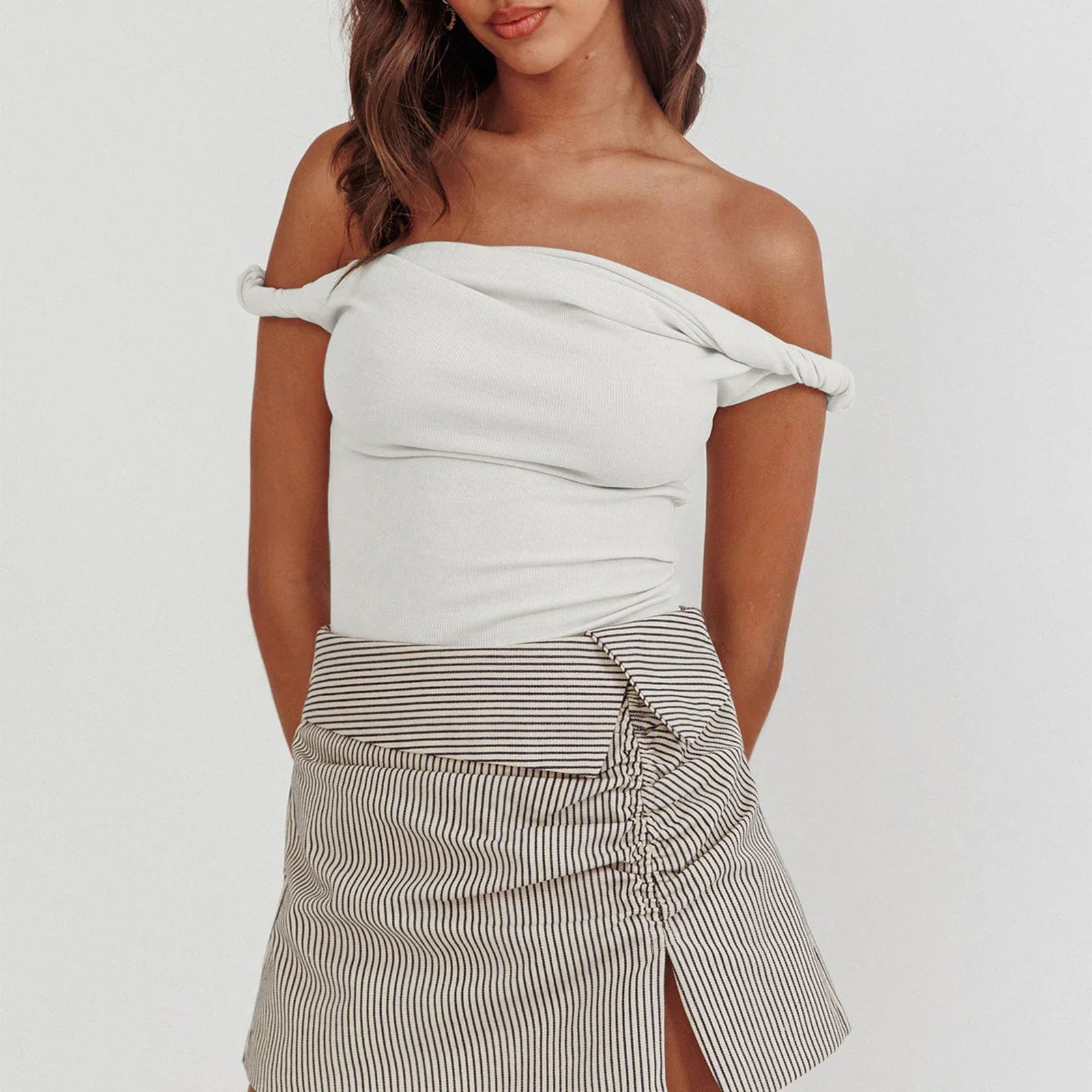 Hirigin Μπλούζα Με Έξω Ώμους