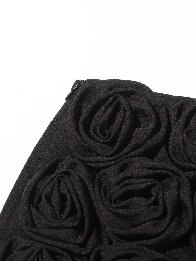 Μίνι Κοντή Φούστα Με Σχέδιο Patchwork Και Λουλούδια