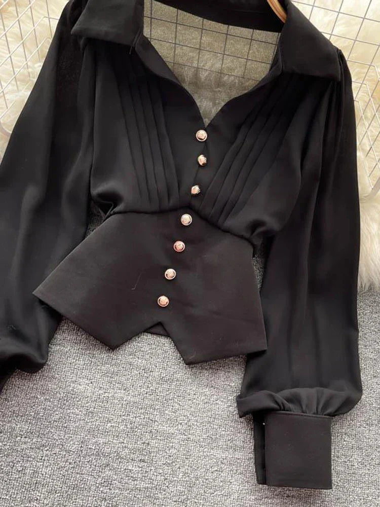 Μπλούζα Με Μακριά Μανίκια Σε Γαλλικό Μοντέλο