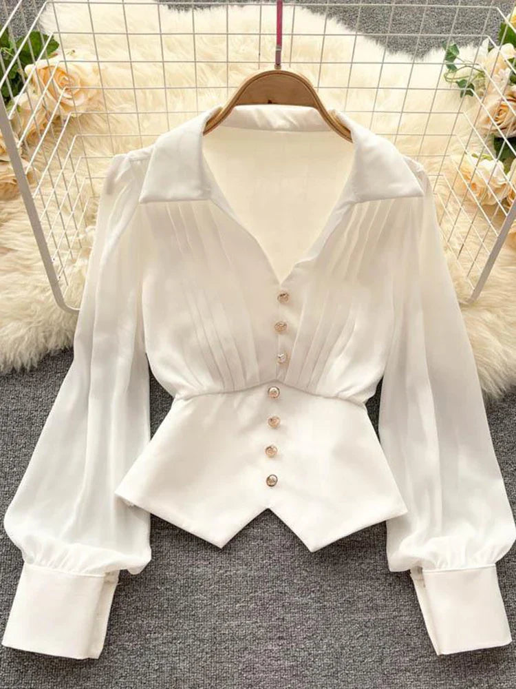 Μπλούζα Με Μακριά Μανίκια Σε Γαλλικό Μοντέλο