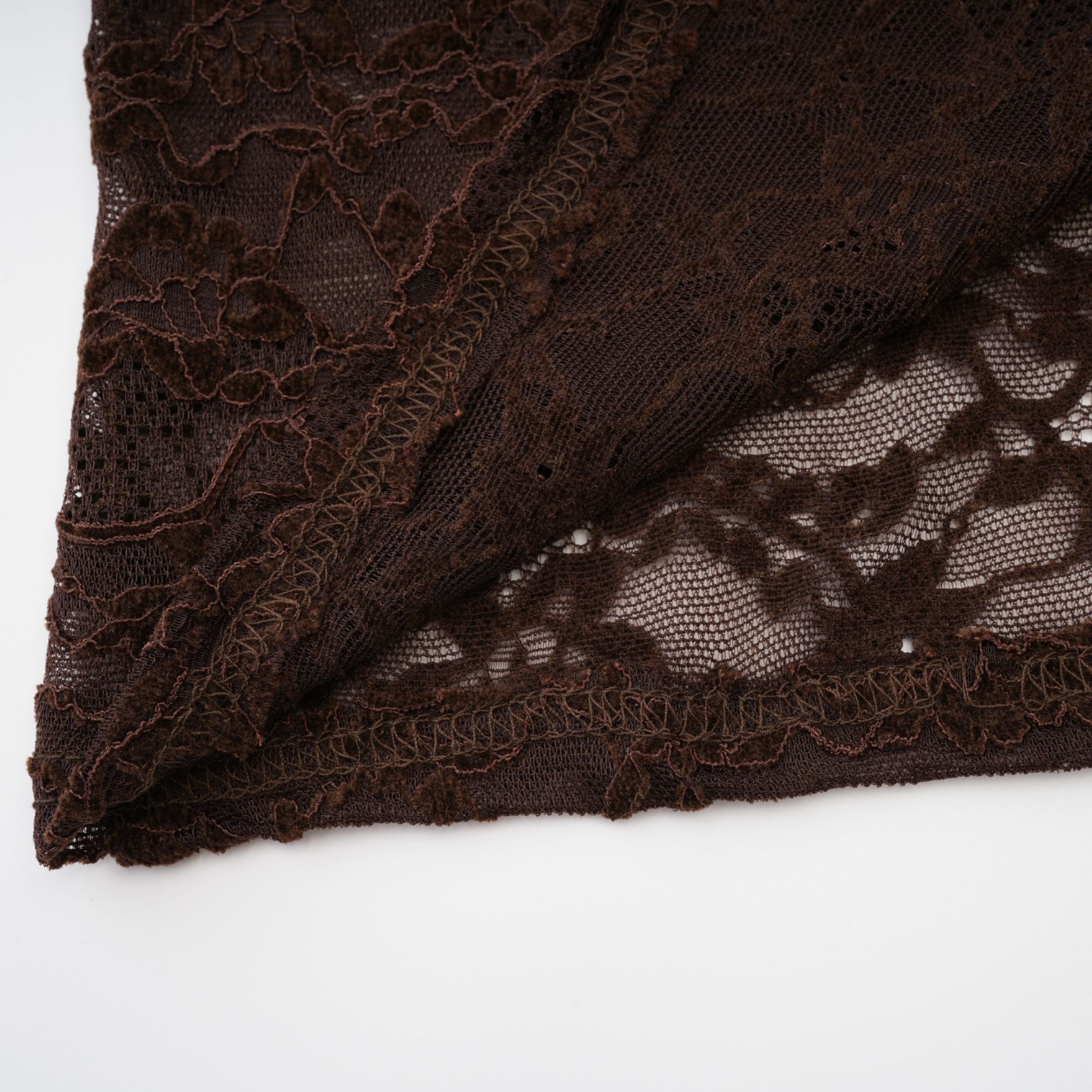 Μίνι Φόρεμα Fleur Guipure Lace Velvet
