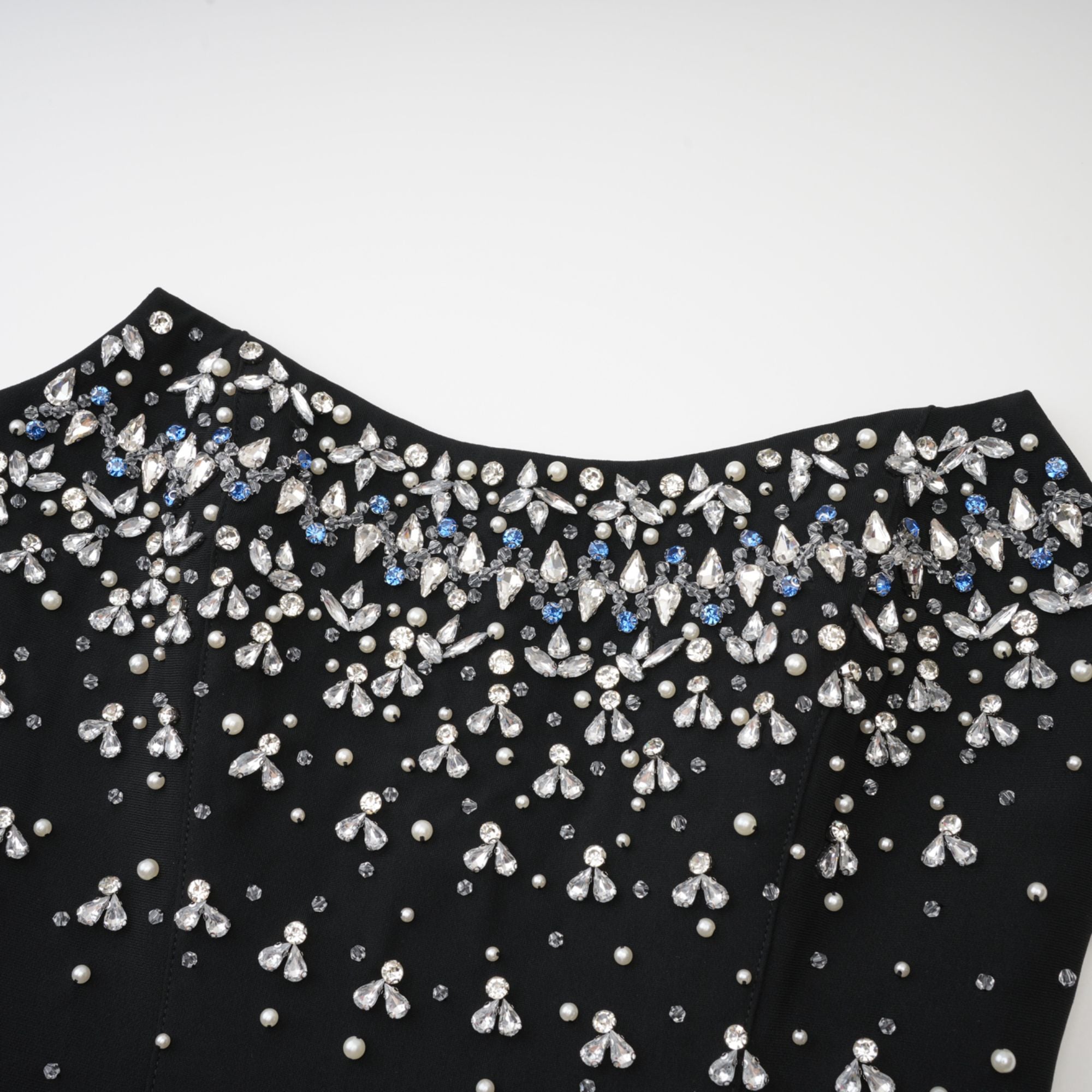 Φόρεμα Μάξι Με Κέντημα Melisande Σε Μαύρο Χρώμα