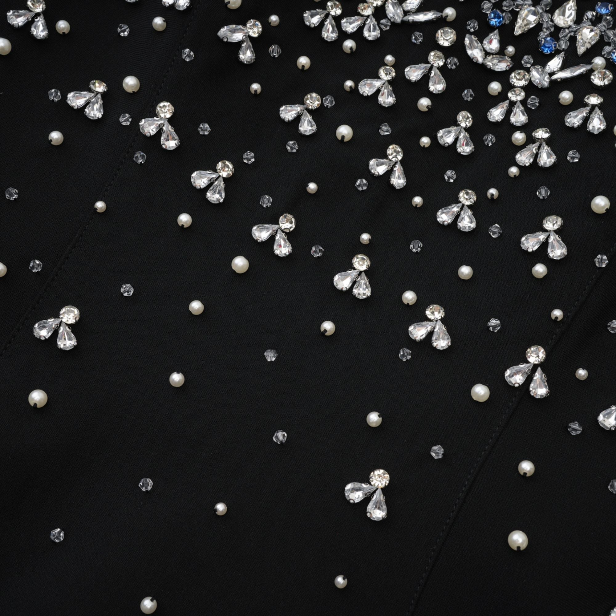 Φόρεμα Μάξι Με Κέντημα Melisande Σε Μαύρο Χρώμα