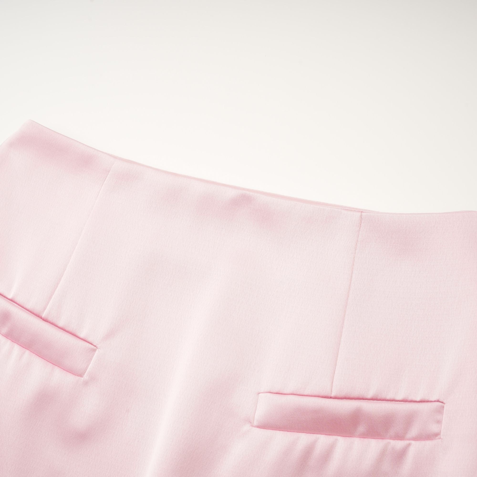 Σετ Ασορτί Τοπ Και Φούστα Flavia Από Σατέν Φτερό