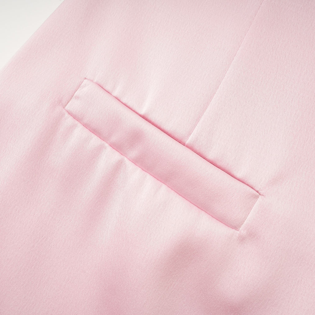 Σετ Ασορτί Τοπ Και Φούστα Flavia Από Σατέν Φτερό