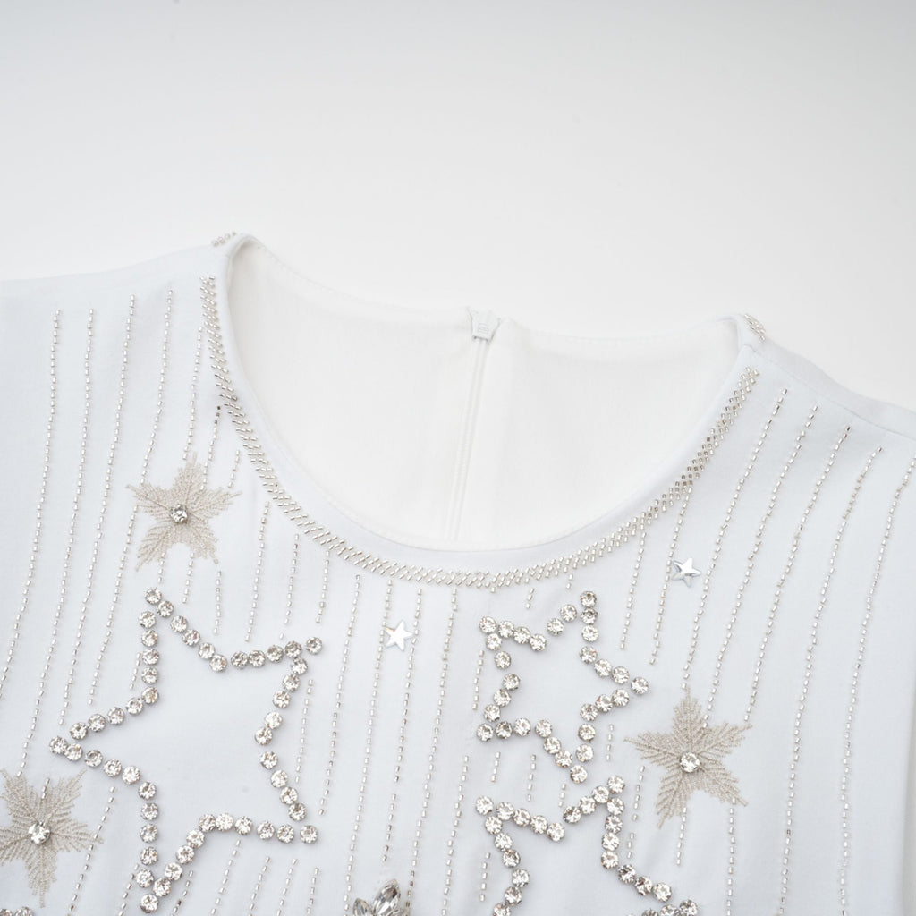 Μίνι Φόρεμα Με Κέντημα Valentina