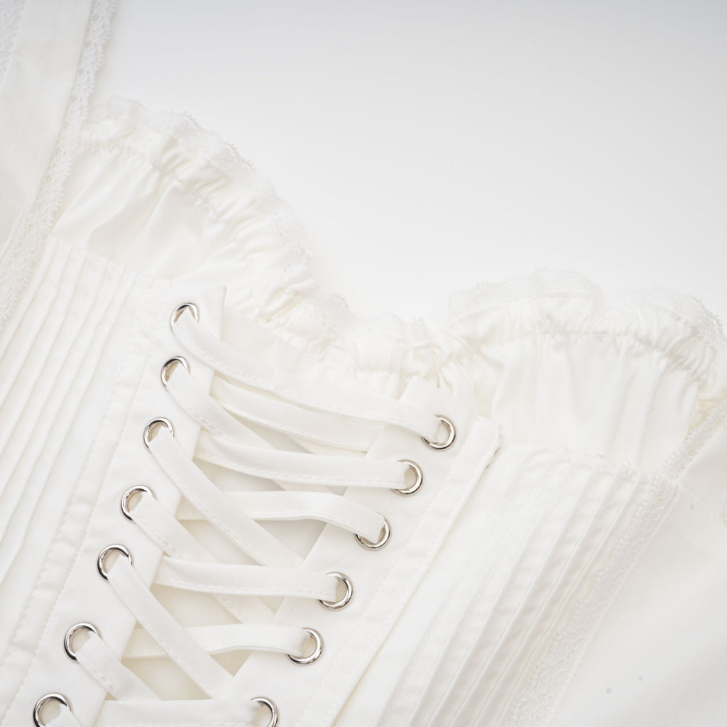 Μίνι Φόρεμα Με Λευκό Κορσέ Camille