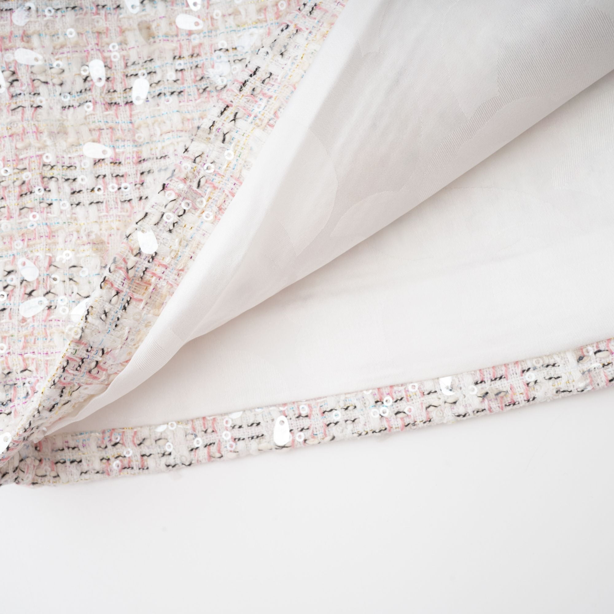 Μίνι Φόρεμα Από Τουίντ Με Πούλιες Stefania