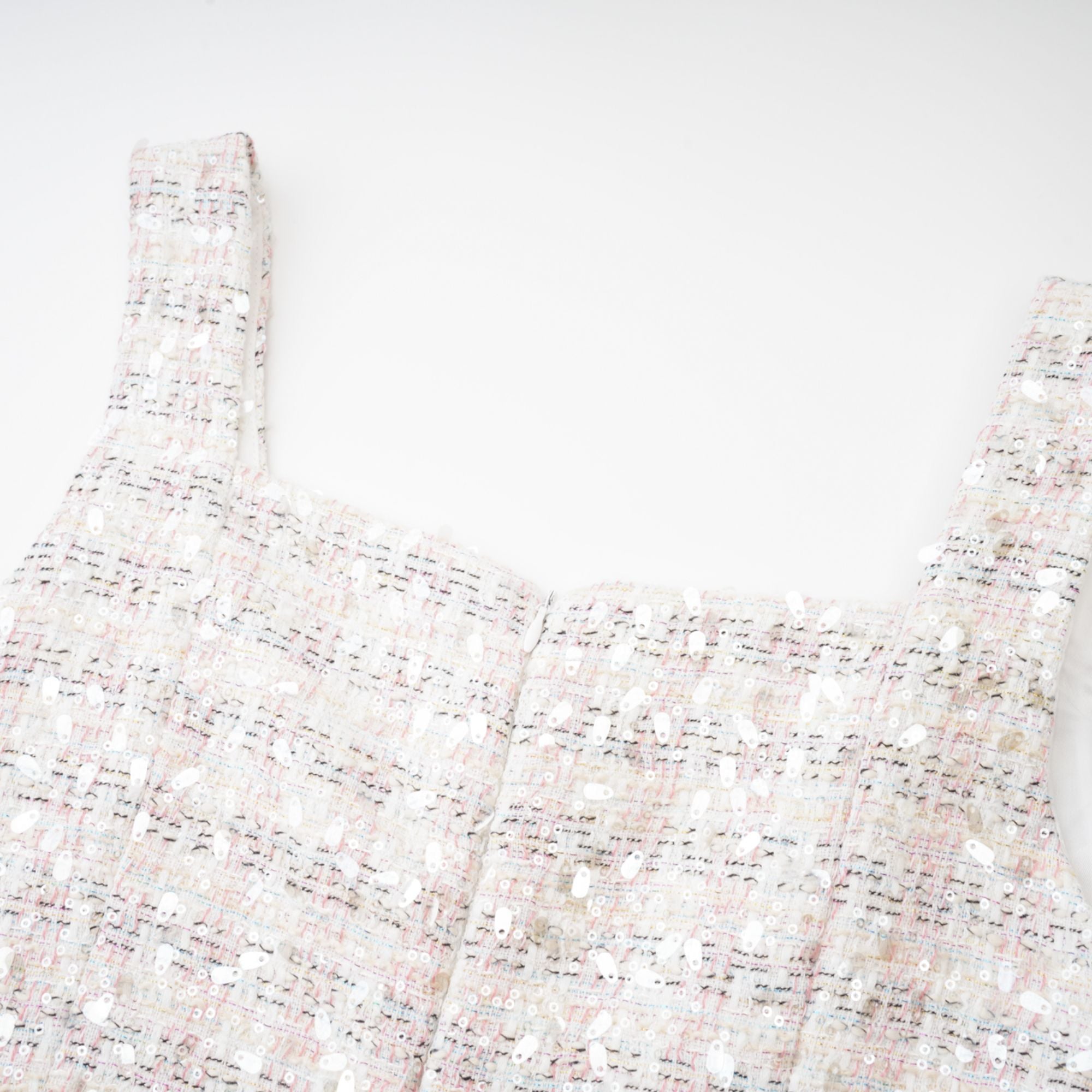 Μίνι Φόρεμα Από Τουίντ Με Πούλιες Stefania