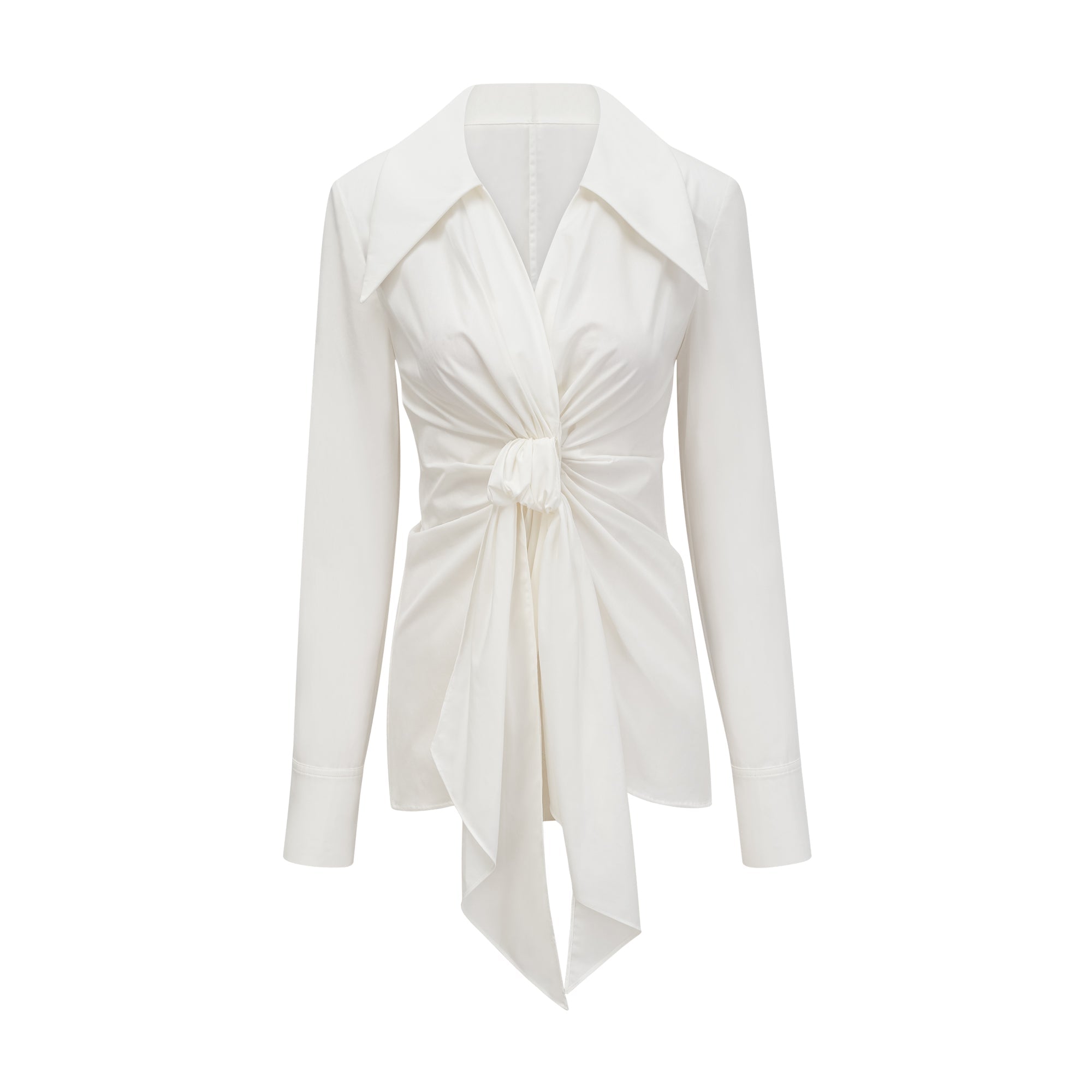 Πουκάμισο Genevieve Με Στριφτό V Ντεκολτέ