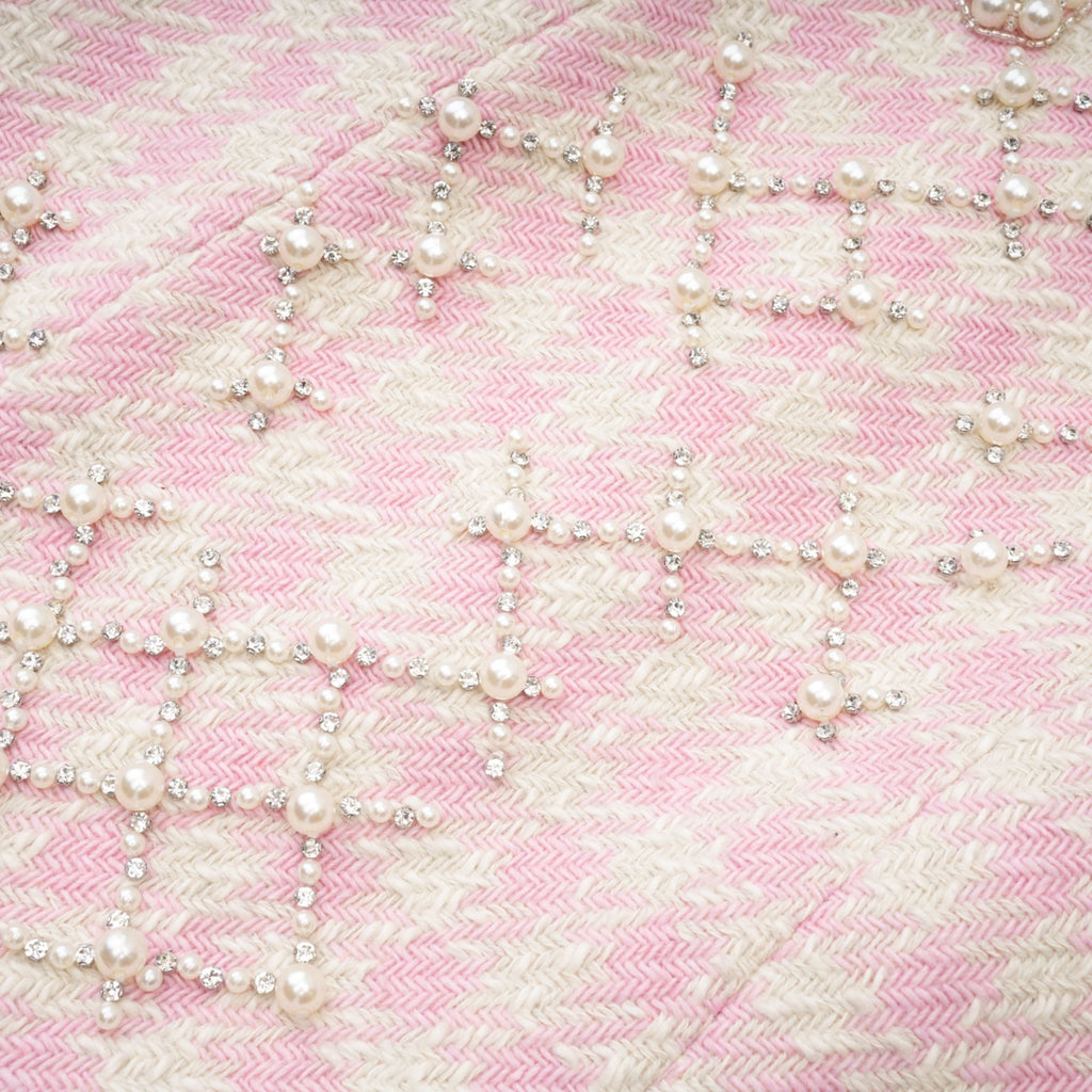 Μίνι Φόρεμα Με Κέντημα Capucine Με Μαργαριτάρια