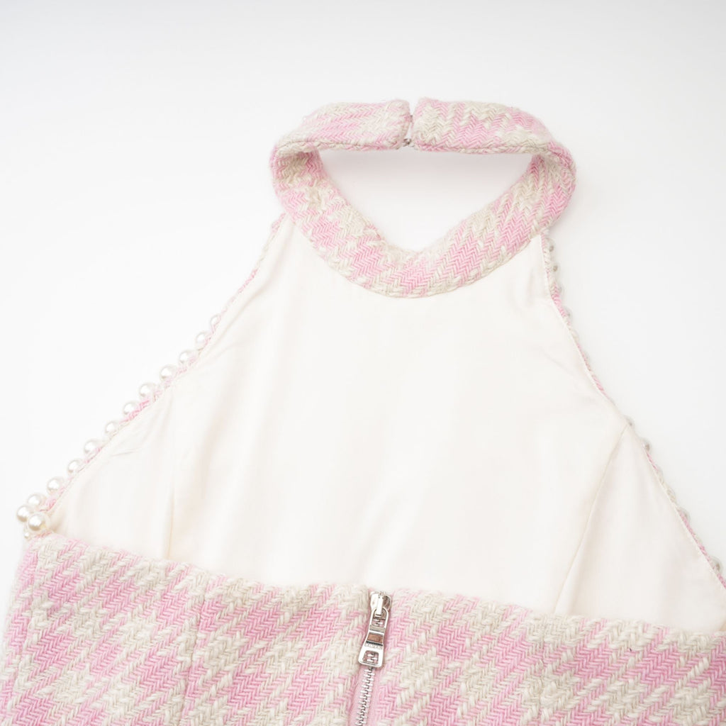 Μίνι Φόρεμα Με Κέντημα Capucine Με Μαργαριτάρια