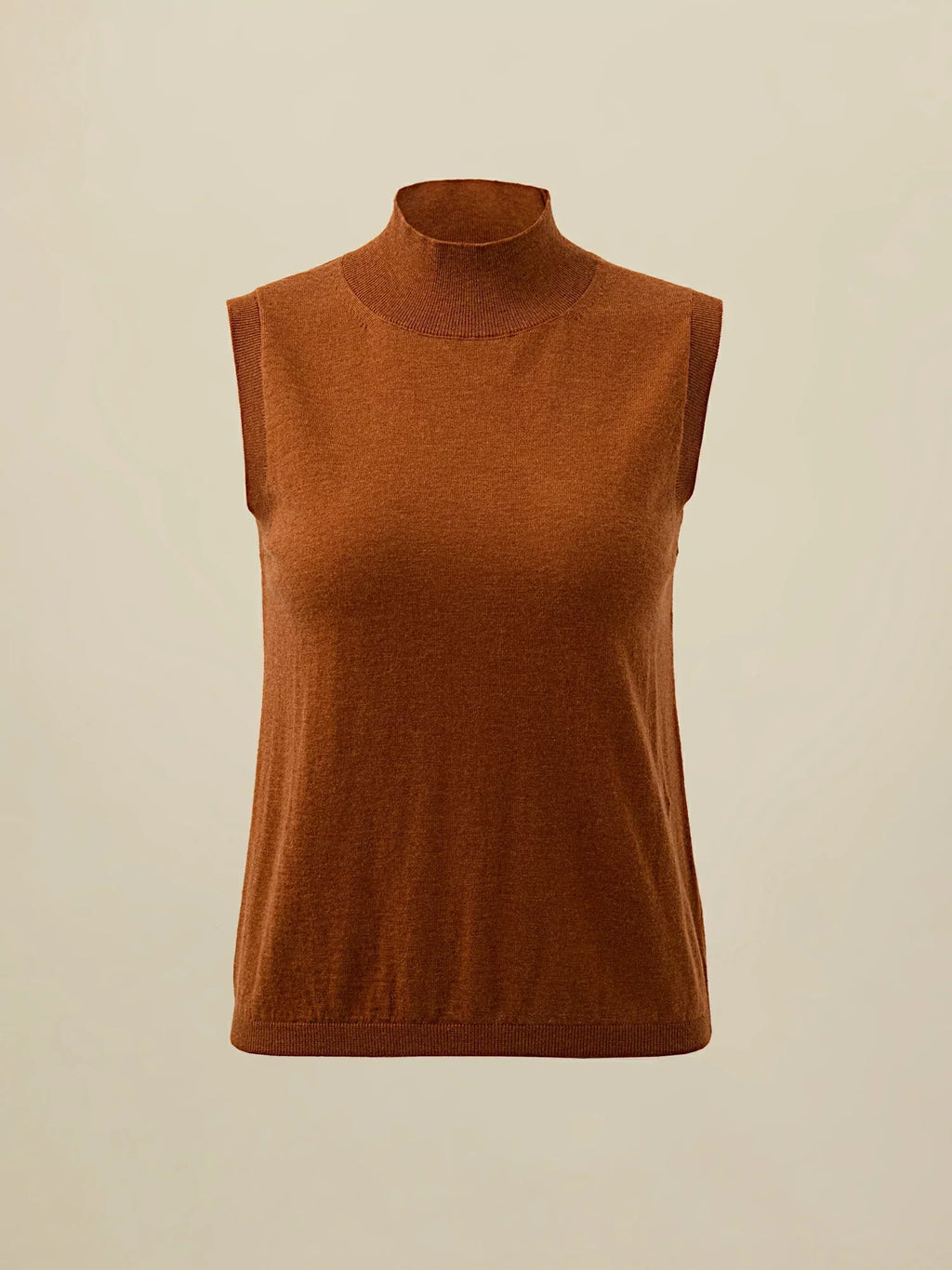 Μάλλινο Αμάνικο Γιλέκο Με Ζιβάγκο