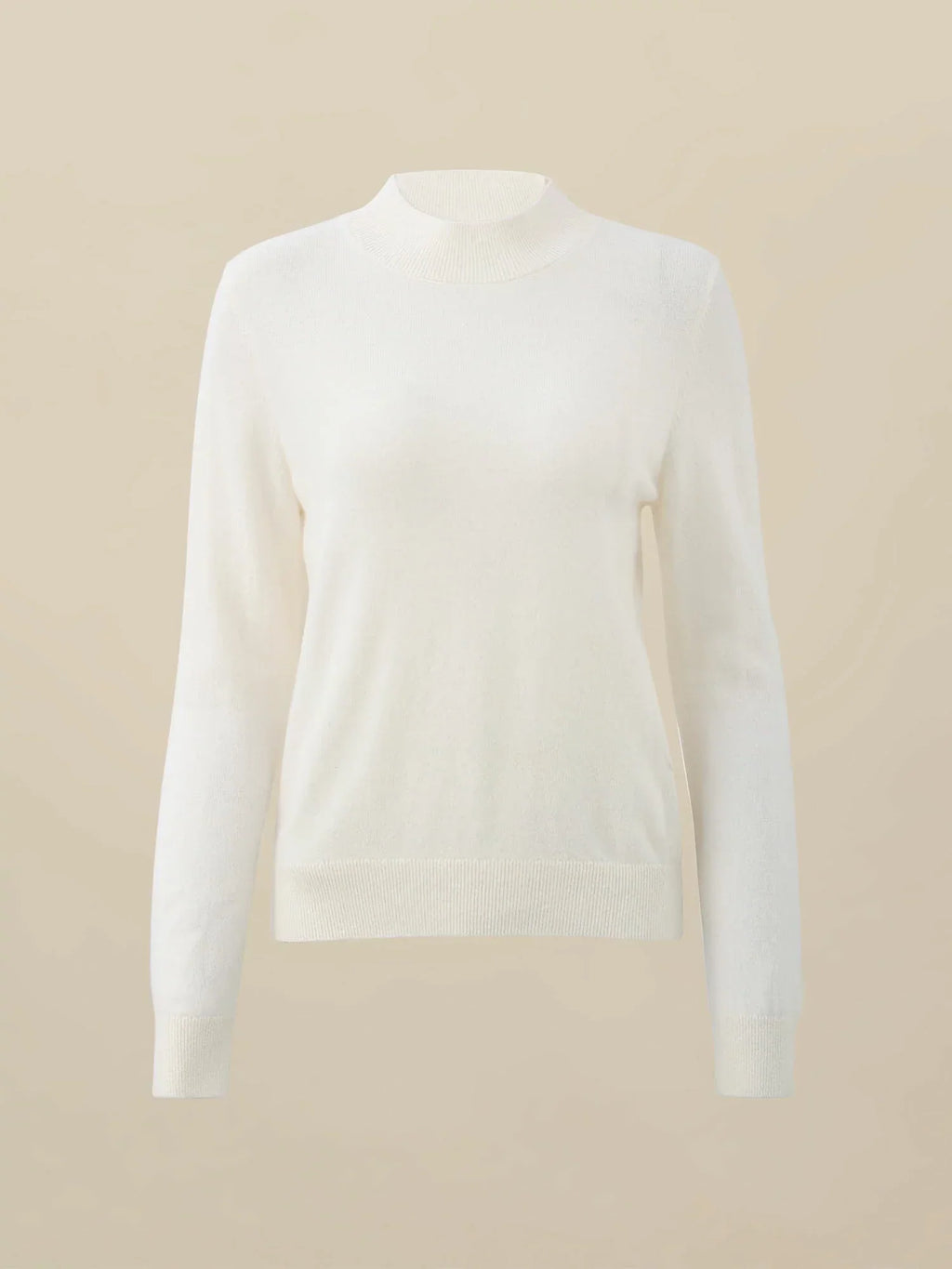 Γυναικείο Πλεκτό Πουλόβερ Με Μακριά Μανίκια Από 90% Μαλλί