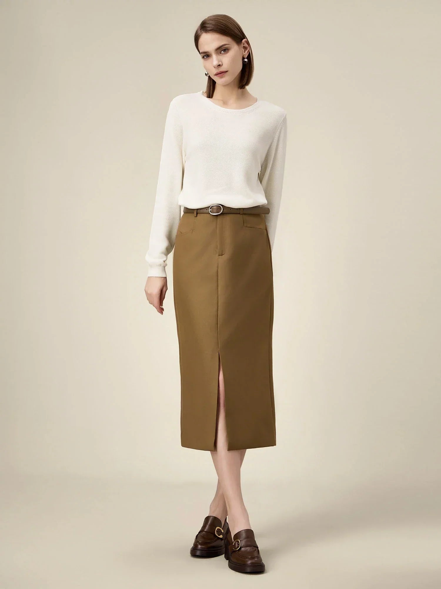 Γυναικείο Πλεκτό Πουλόβερ 100% Lyocell Jacquard