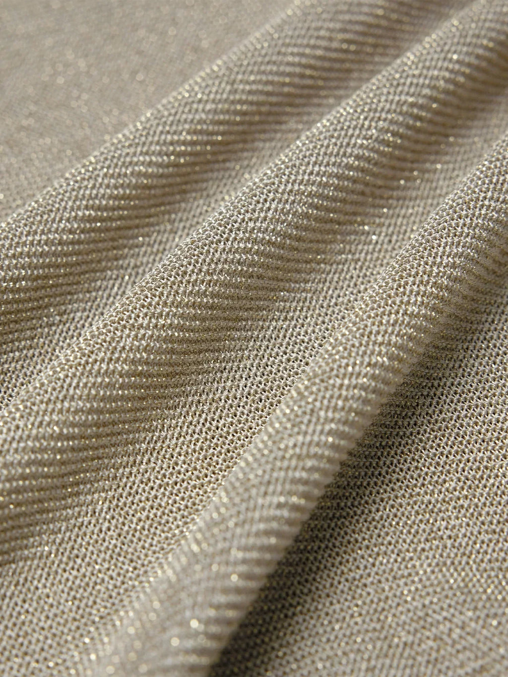 Χρυσό, Ασημένιο Κλωστή, Κοντό Μανίκι, Μπλούζα Με Κοντό Μανίκι, Από Ασήμι Και Χρυσή Κλωστ