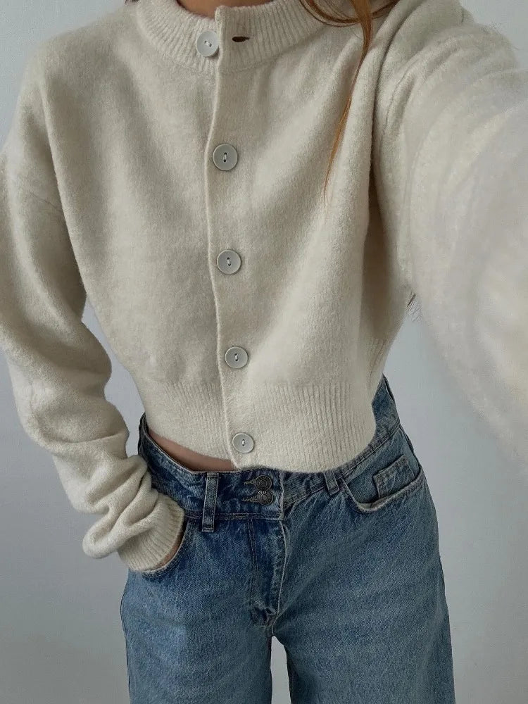 Πλεκτή Ζακέτα Patchwork