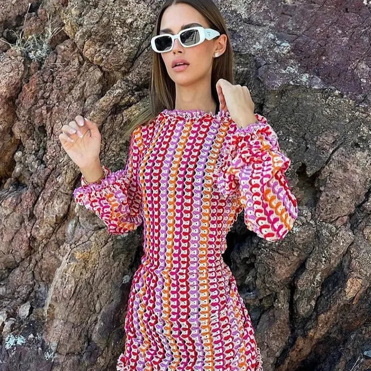 Μίνι Πλεκτό Φόρεμα Ipanema