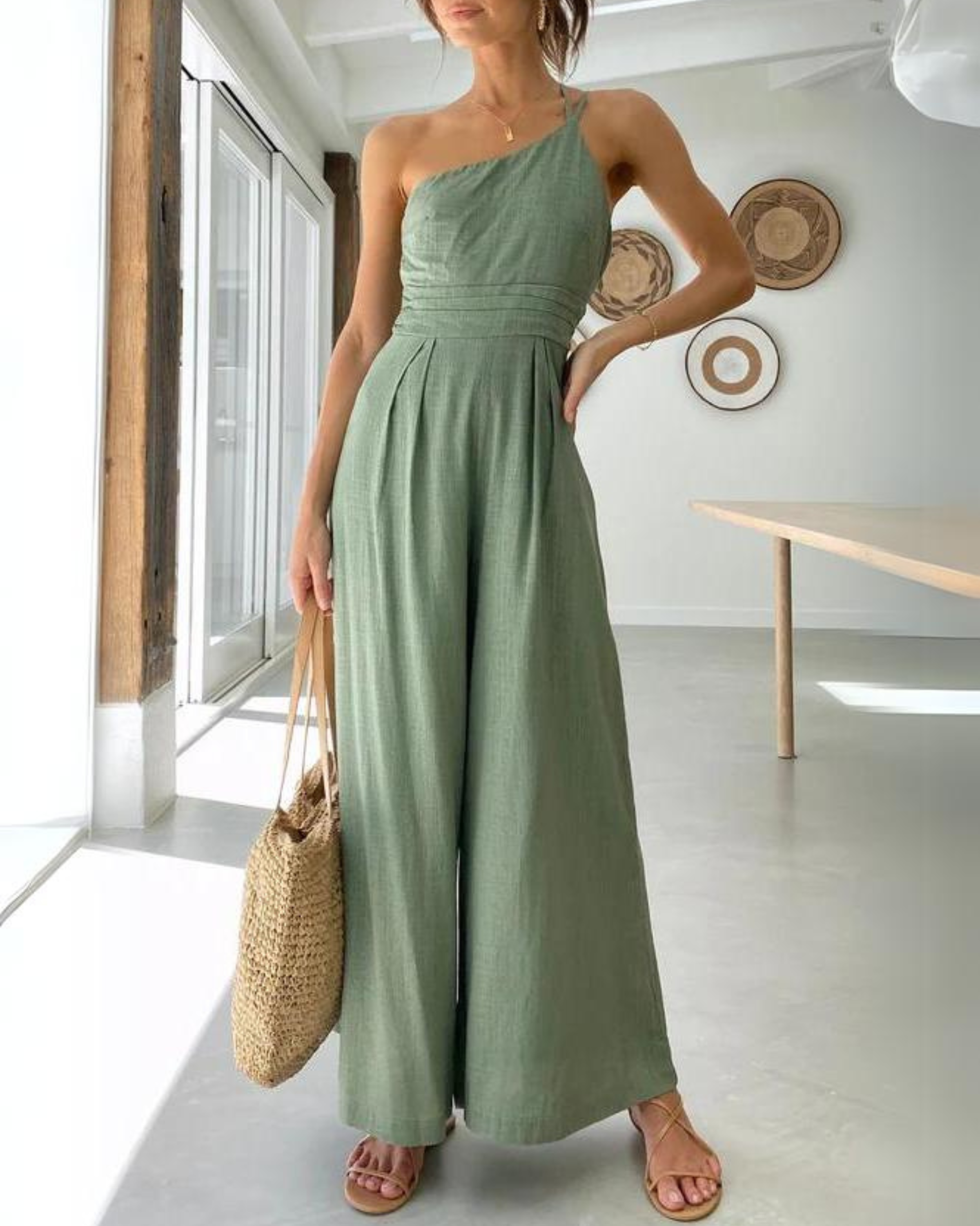 Novo Pamuklu Yazlık Tulum - Riosso