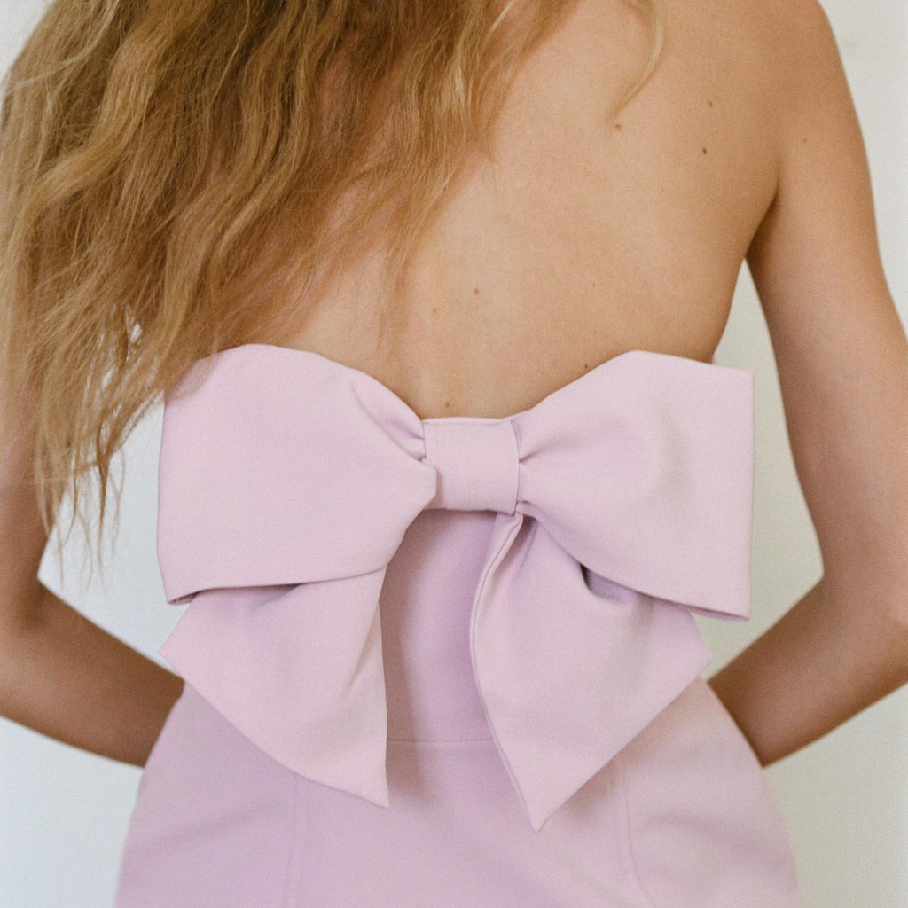 Μίνι Φόρεμα Με Λεπτομέρειες Από Κορδέλα