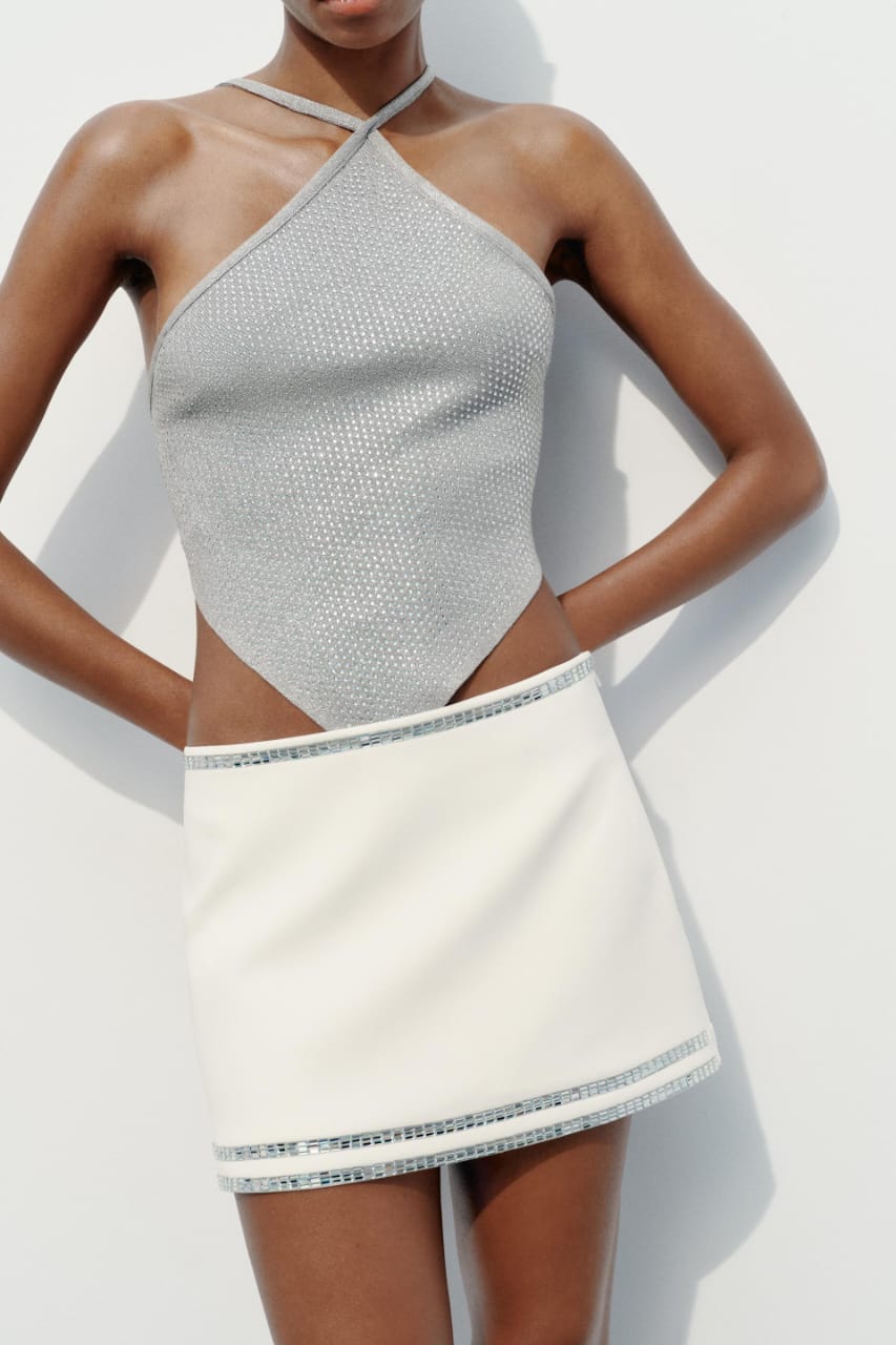 Σετ Μίνι Φούστας Conjunto Χωρίς Τιράντες