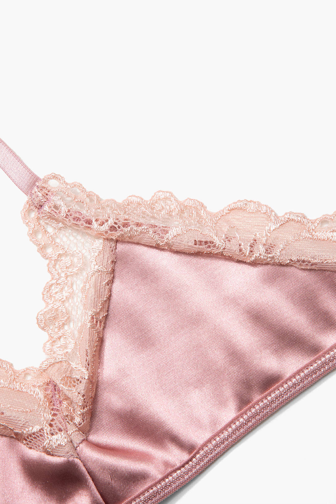 Σετ Εσώρουχων Patchwork Από Δαντέλα Και Σατέν