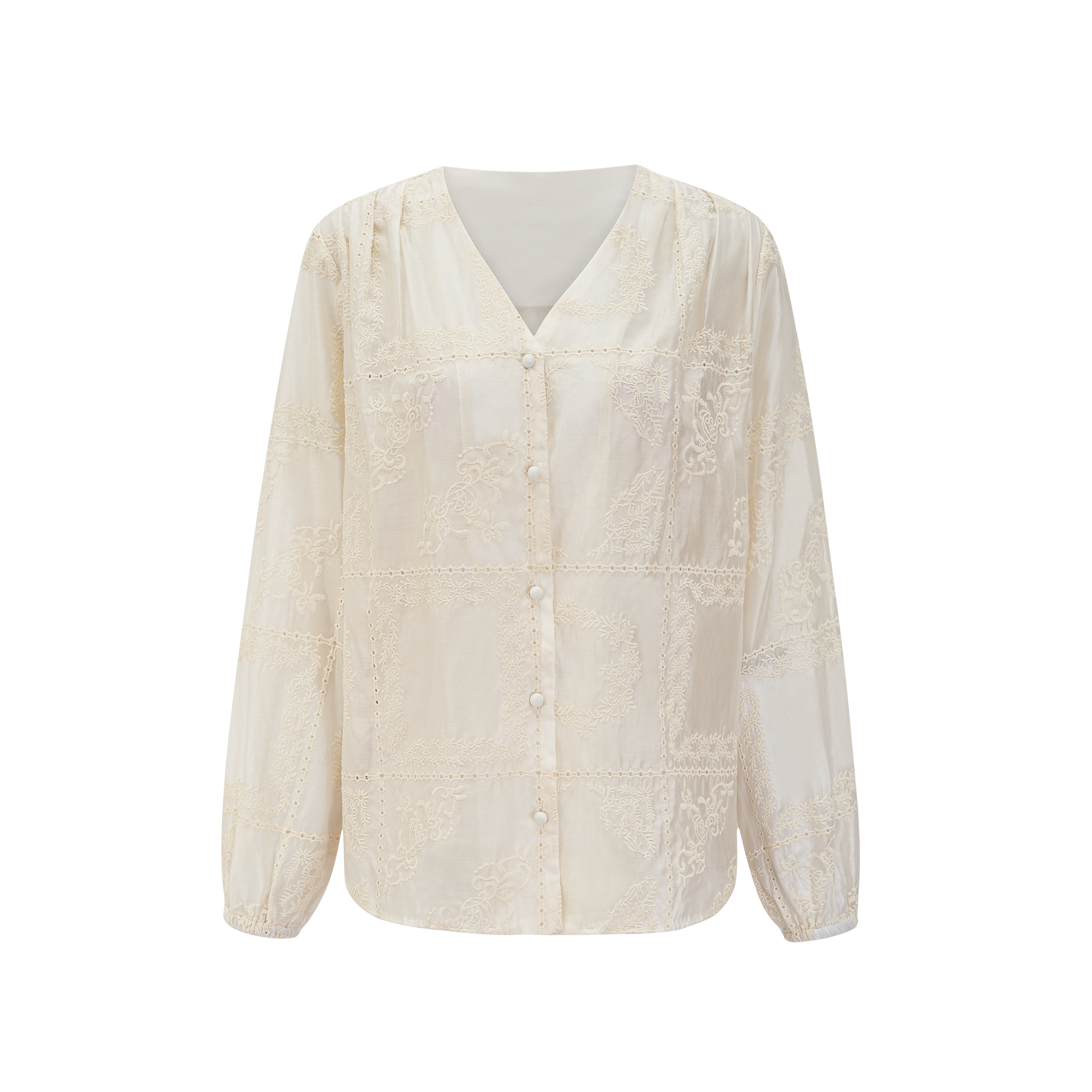 Κεντημένο Τοπ Με Δάφνη