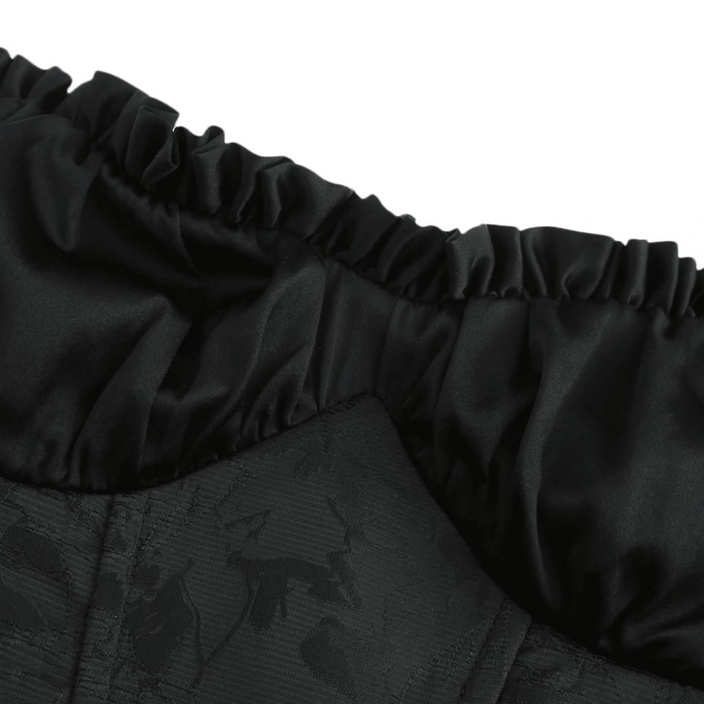 Μίνι Φόρεμα Με Φαρδιά Γραμμή Και Δαντέλα Airina, Κεντημένο Με Στάμπα