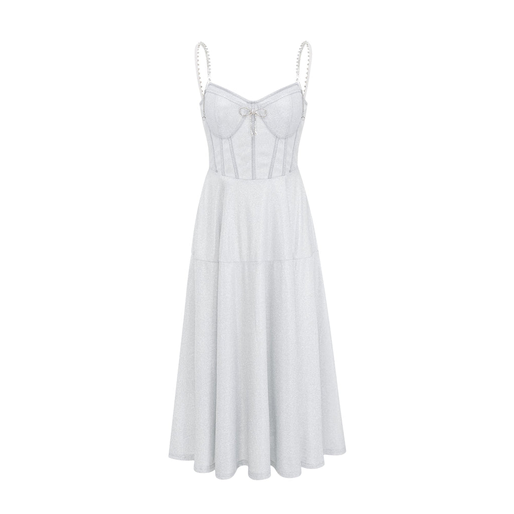 Φόρεμα Μίντι Με Κέντημα Belladra