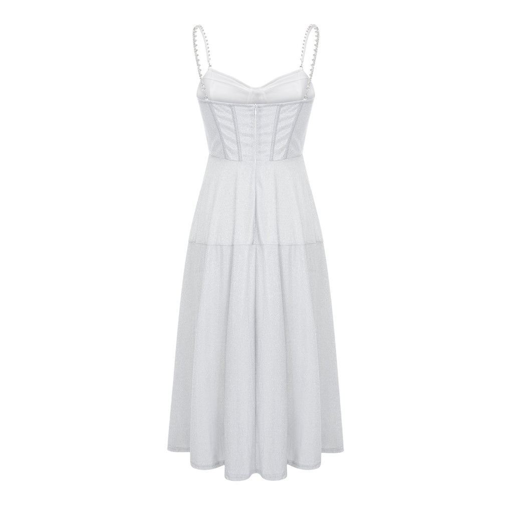 Φόρεμα Μίντι Με Κέντημα Belladra