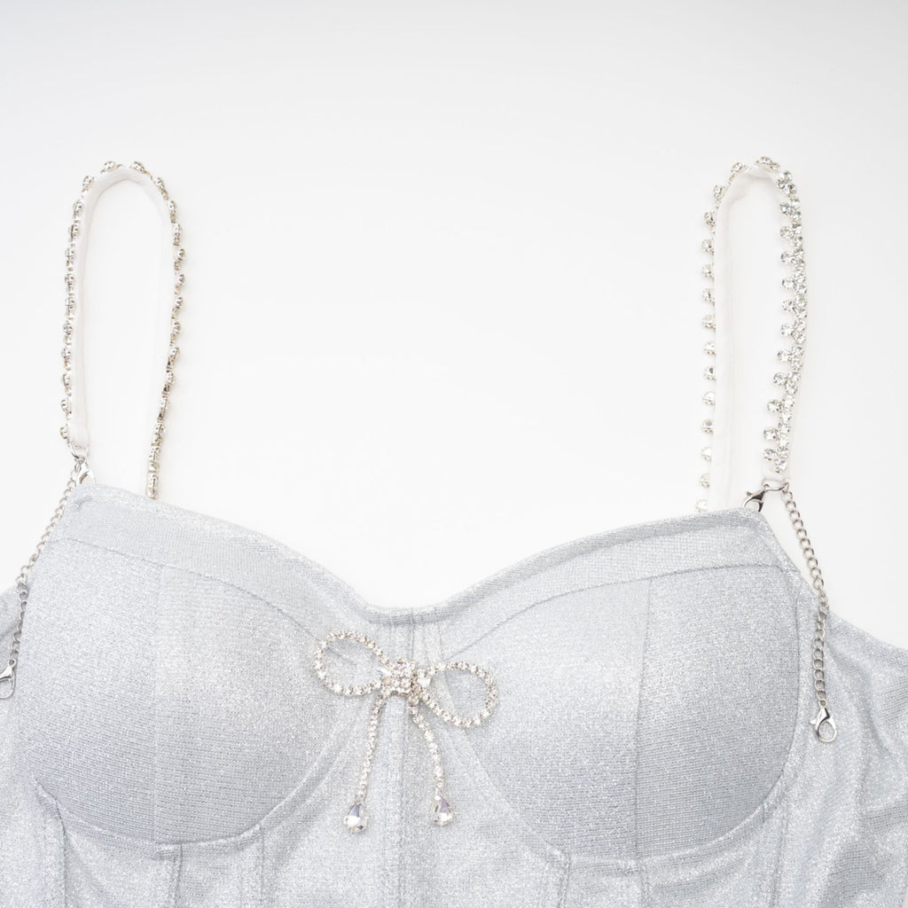 Φόρεμα Μίντι Με Κέντημα Belladra