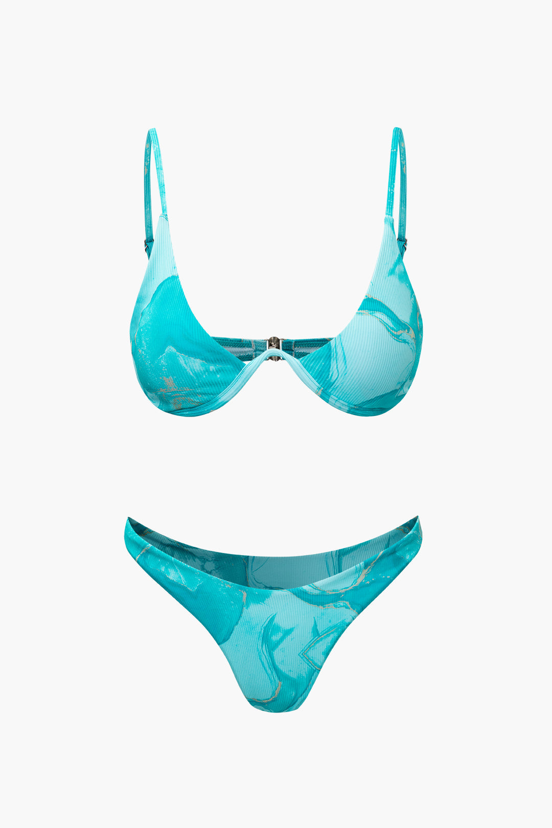 Σετ Μπικίνι Και Παρεό Με Τυπωμένο Σχέδιο