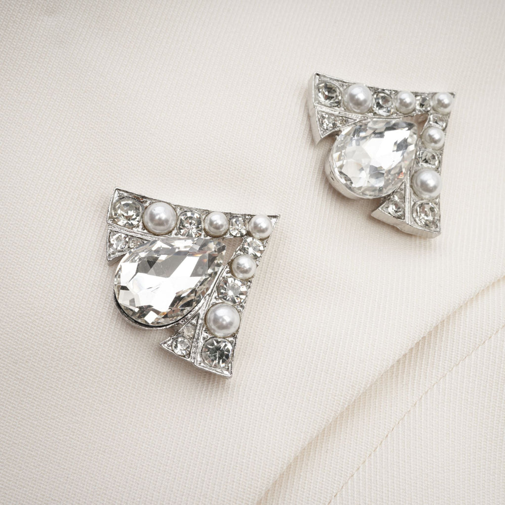 Σετ Ασορτί Μπουφάν Και Φούστα Από Λευκή Ψεύτικη Γούνα Caitlin