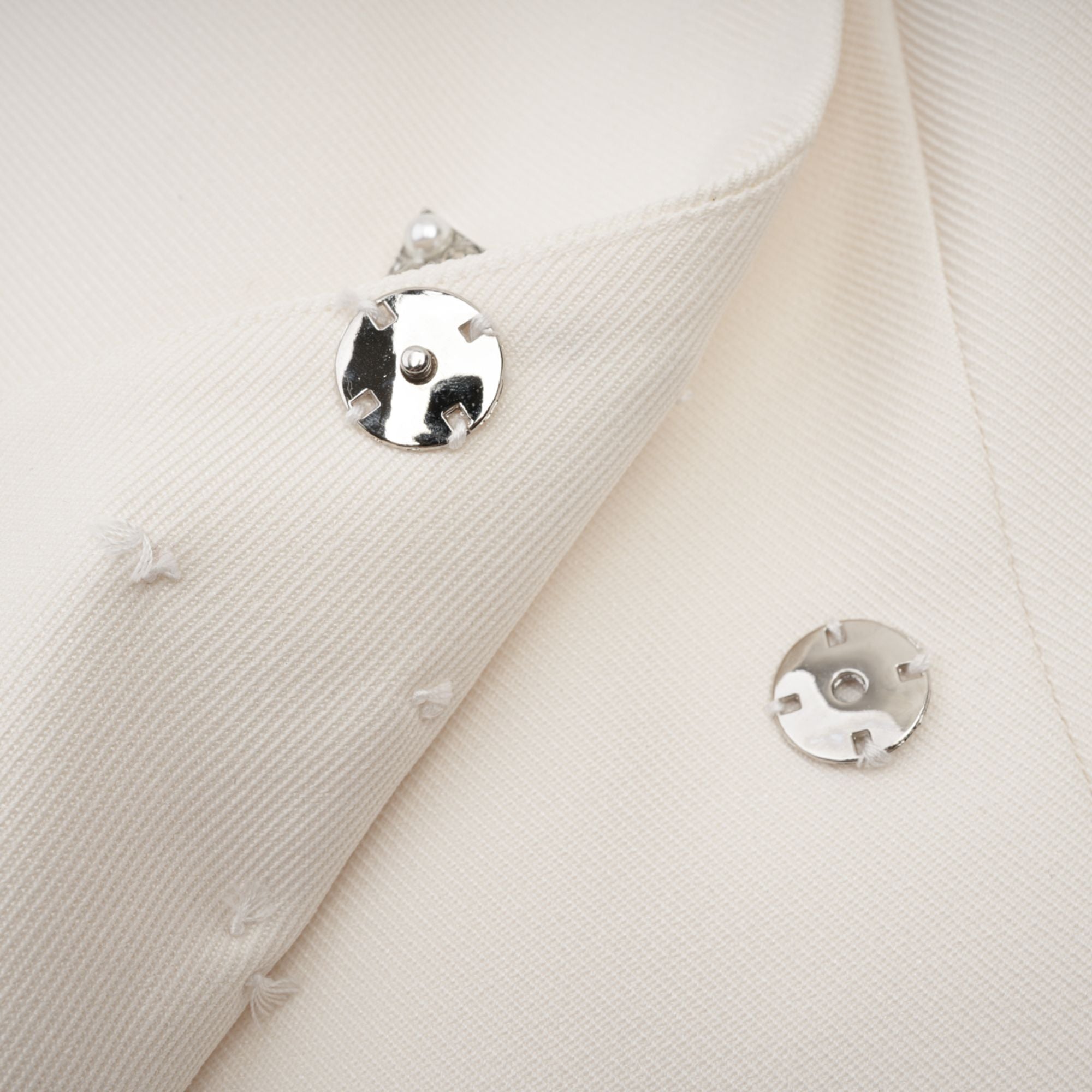 Σετ Ασορτί Μπουφάν Και Φούστα Από Λευκή Ψεύτικη Γούνα Caitlin