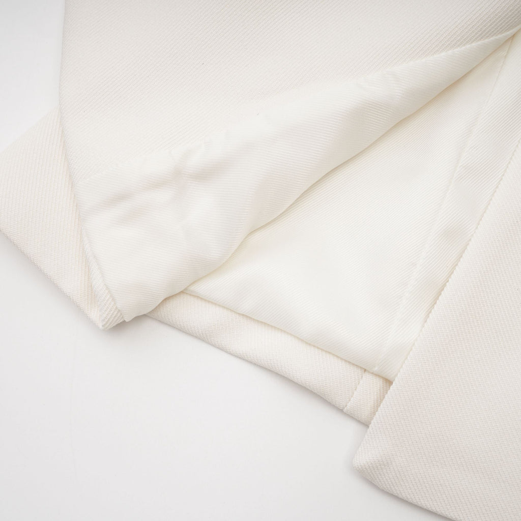 Σετ Ασορτί Μπουφάν Και Φούστα Από Λευκή Ψεύτικη Γούνα Caitlin