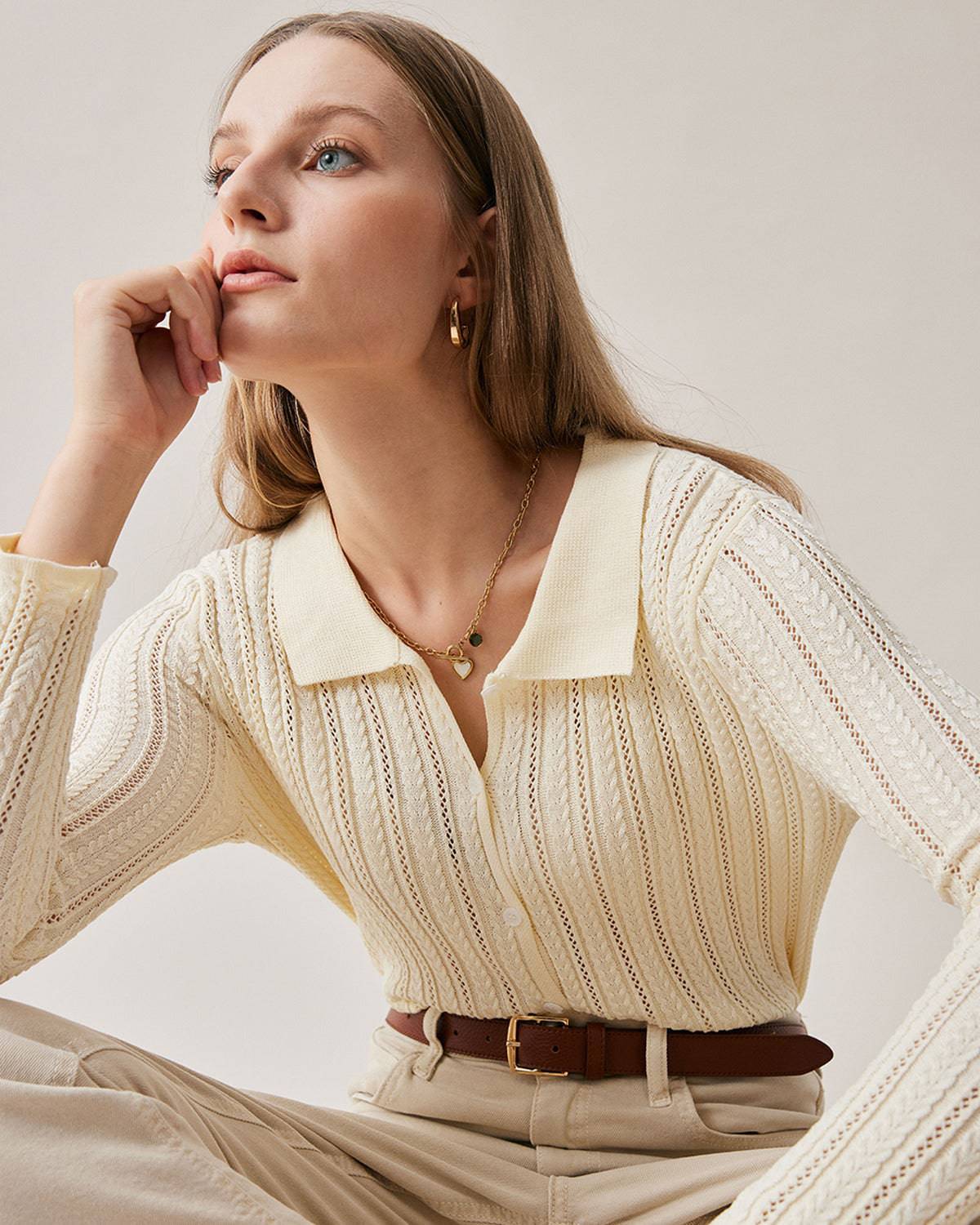 Πλεκτή Ζακέτα