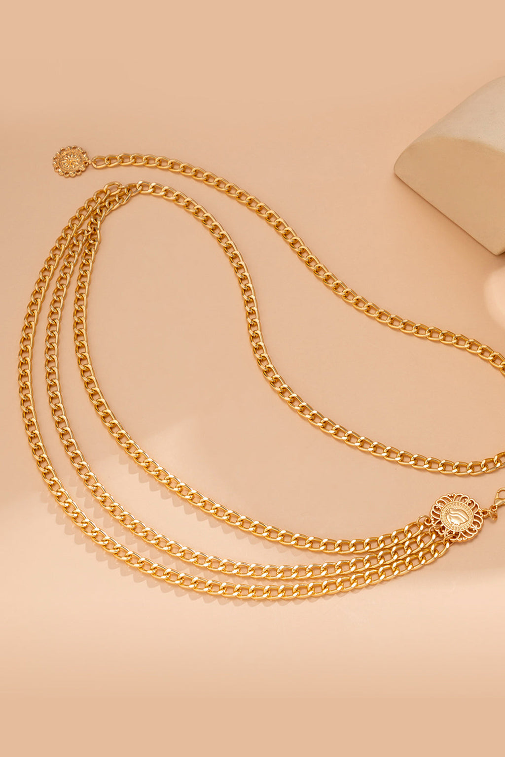 Αλυσίδα Μέσης Golden Shine