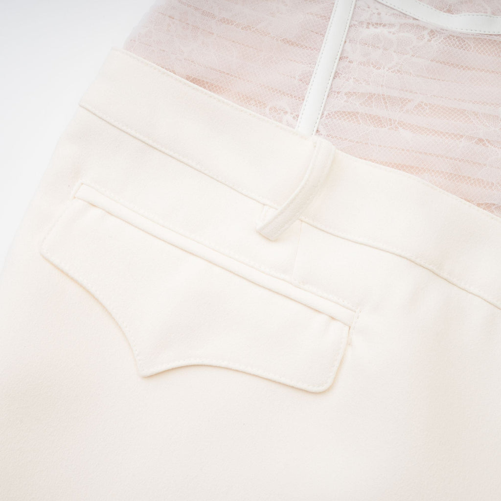 Μίνι Φόρεμα Cerys Με Λευκό Πλέγμα