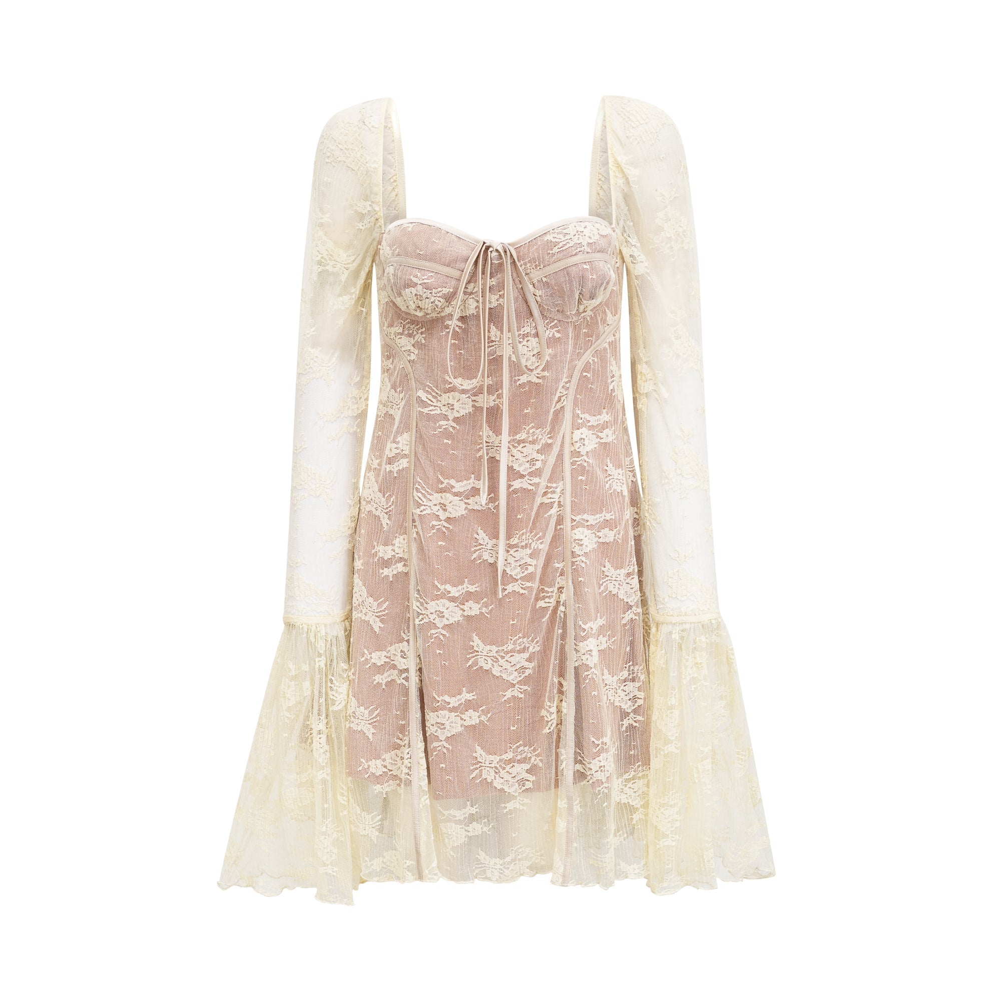 Μαύρο Φόρεμα Με Φαρδιά Μανίκια Και Ρεβέρ Cyrielle