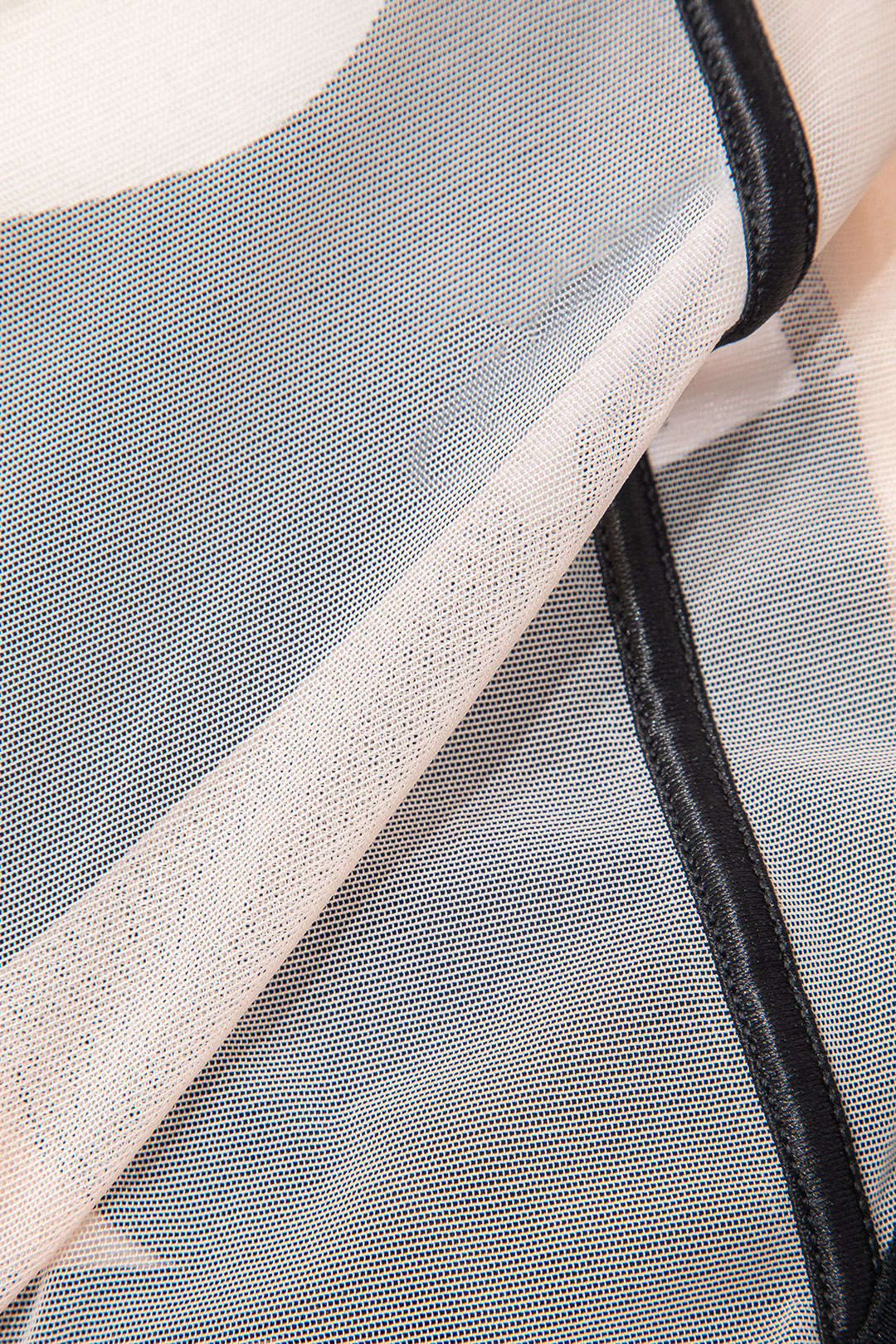 Κορμάκι Με Πλέξη Και Αμάνικο, Διάφανο, Πίσω Μέρος