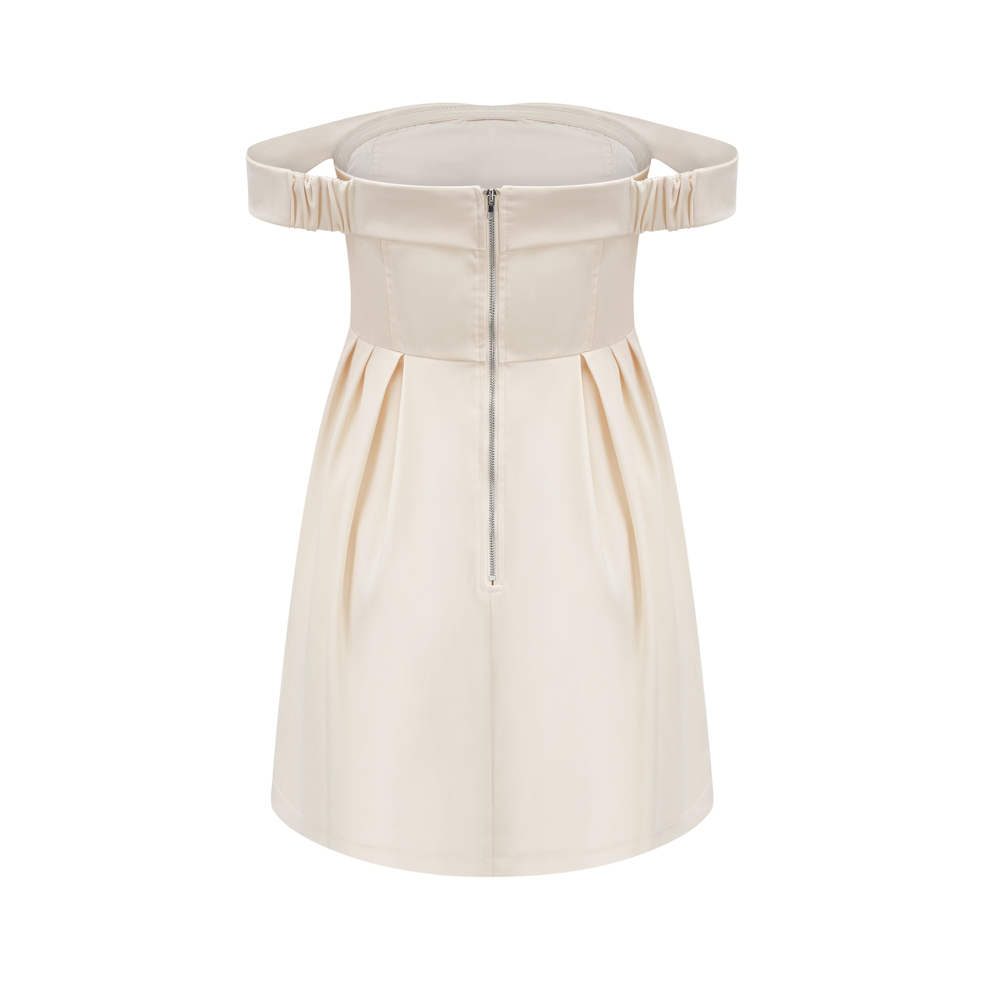 Μίνι Στράπλες Φόρεμα Désirée Με Λεπτομέρεια Σε Παπιγιόν