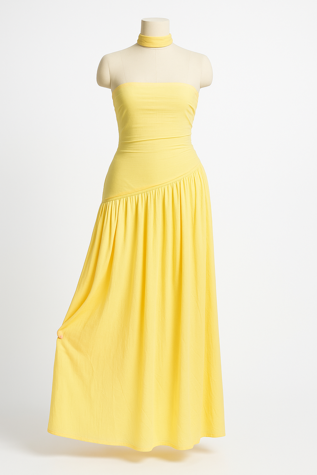 Φόρεμα Maliyah Maxi - Κίτρινο