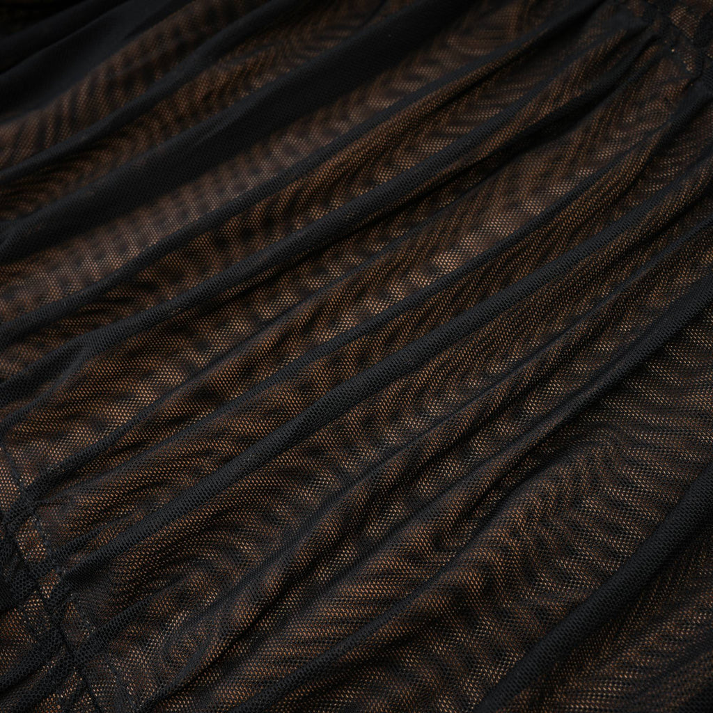 Σετ Ασορτί Τοπ Και Φούστα Gwenonwy Από Μαύρο Δαντελένιο Πλέγμα