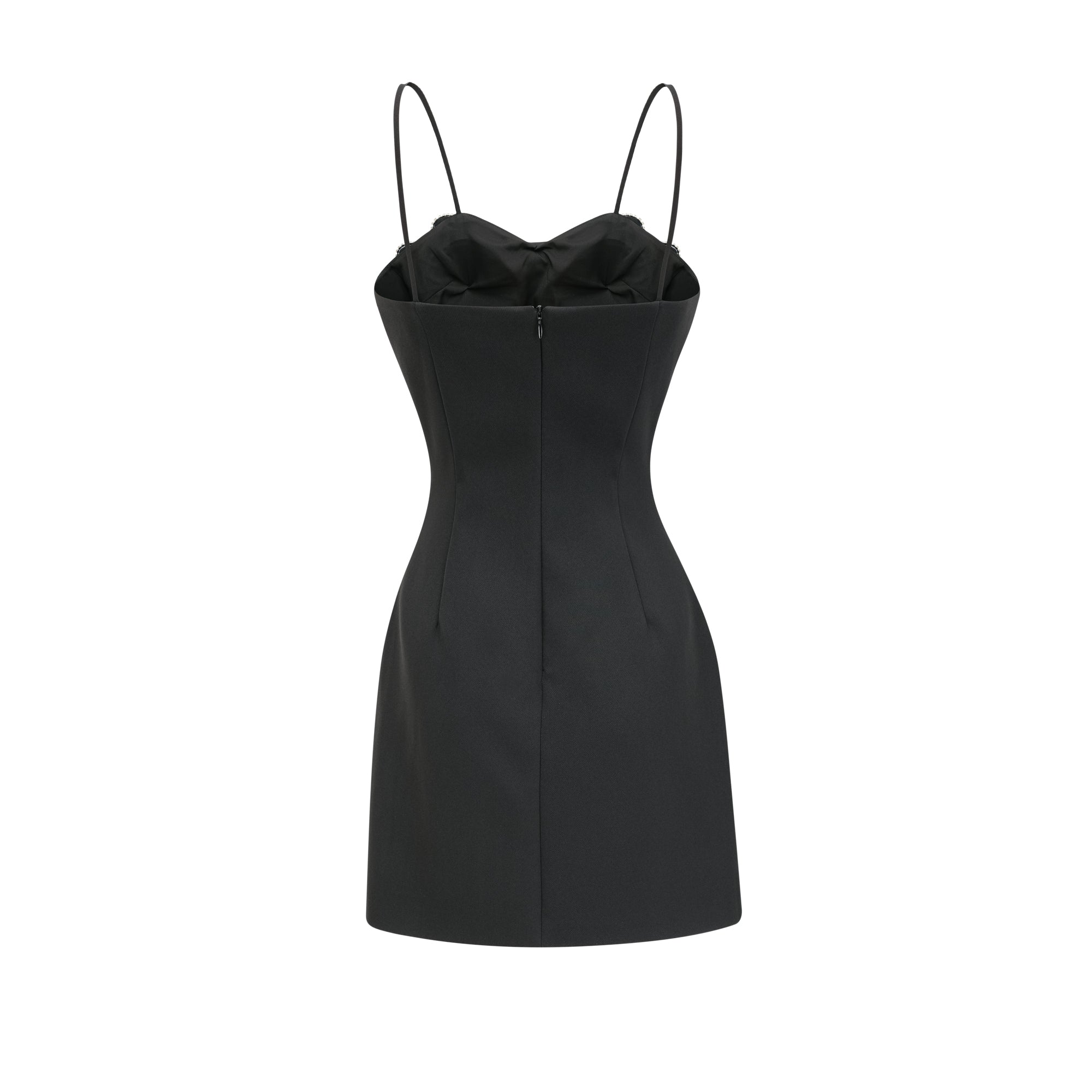 Μίνι Φόρεμα Με Κέντημα Και Λεπτομέρειες Από Κορδέλα