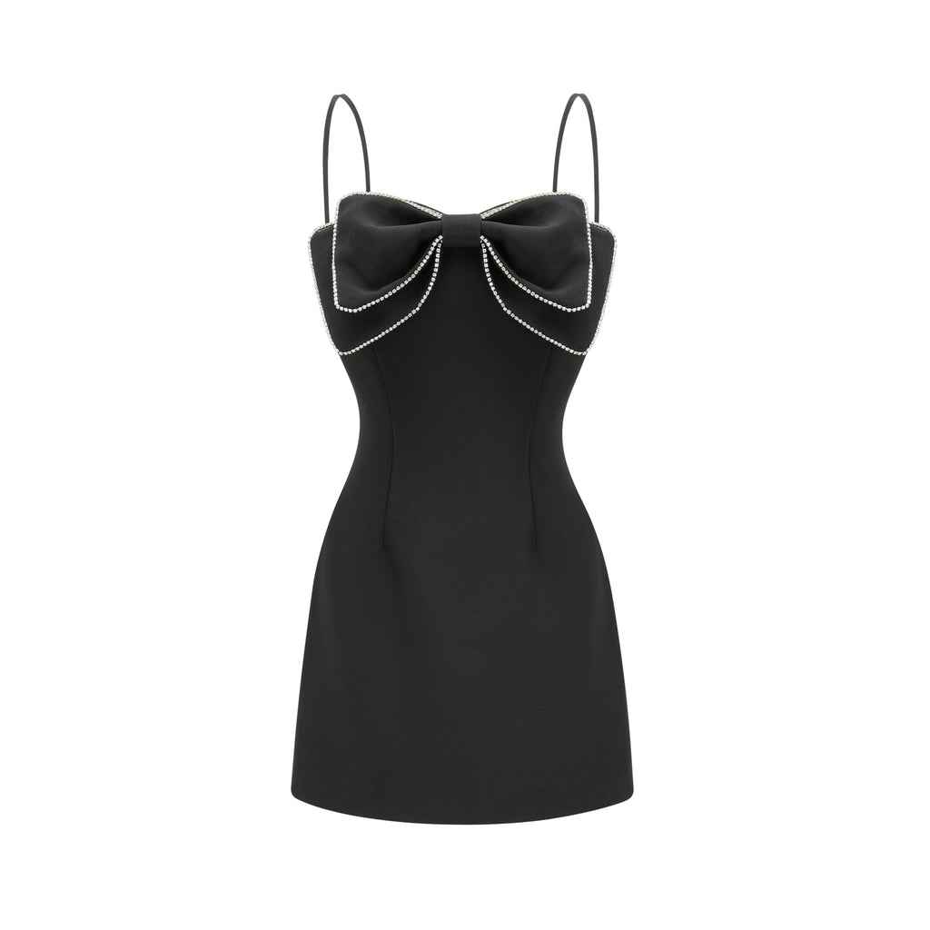 Μίνι Φόρεμα Με Κέντημα Και Λεπτομέρειες Από Κορδέλα