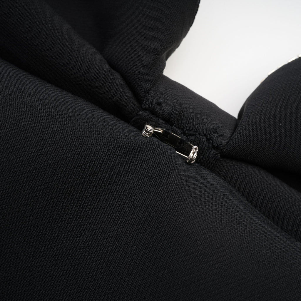 Μίνι Φόρεμα Με Κέντημα Και Λεπτομέρειες Από Κορδέλα